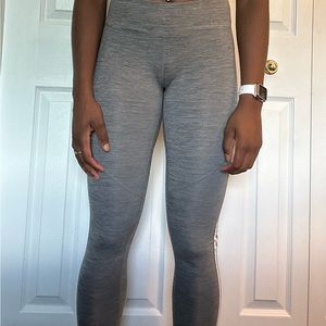 Grey athletic leggings